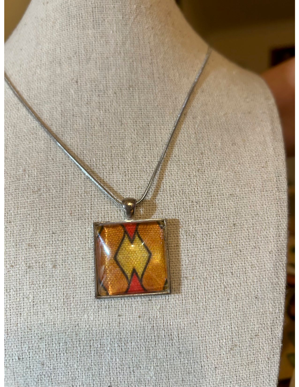 Original Fabric Necklace